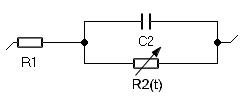 R1+R2(t)/C2 circuit.